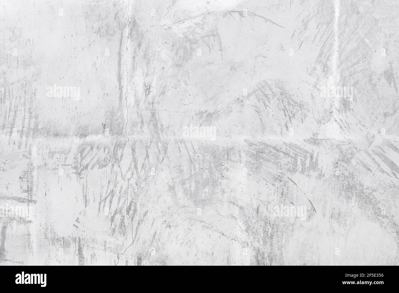 Alte weiße Betonwand Textur mit abstraktem Muster, Gebäude Hintergrund. Stockfoto
