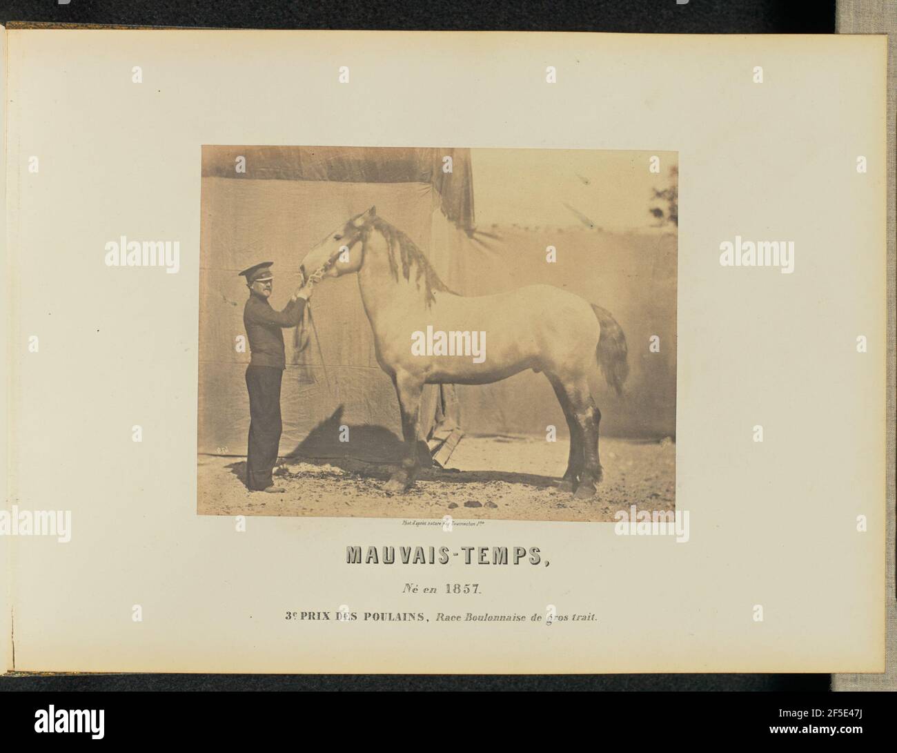 Mauvais-Temps. Adrien Alban Tournachon (Französisch, 1825 - 1903) Stockfoto