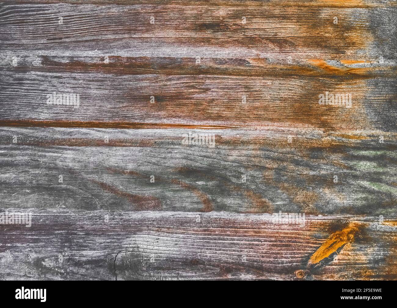 Alte farbige abstrakte Bretter Textur, Holz Zaun schmutzige Muster Plank Hintergrund. Stockfoto