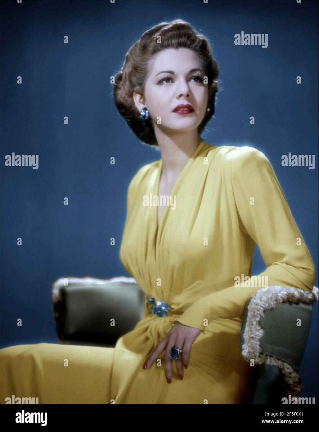 MARIA MONTEZ (1912-1951) dominikanischer Filmschauspielerin um 1943 Stockfoto