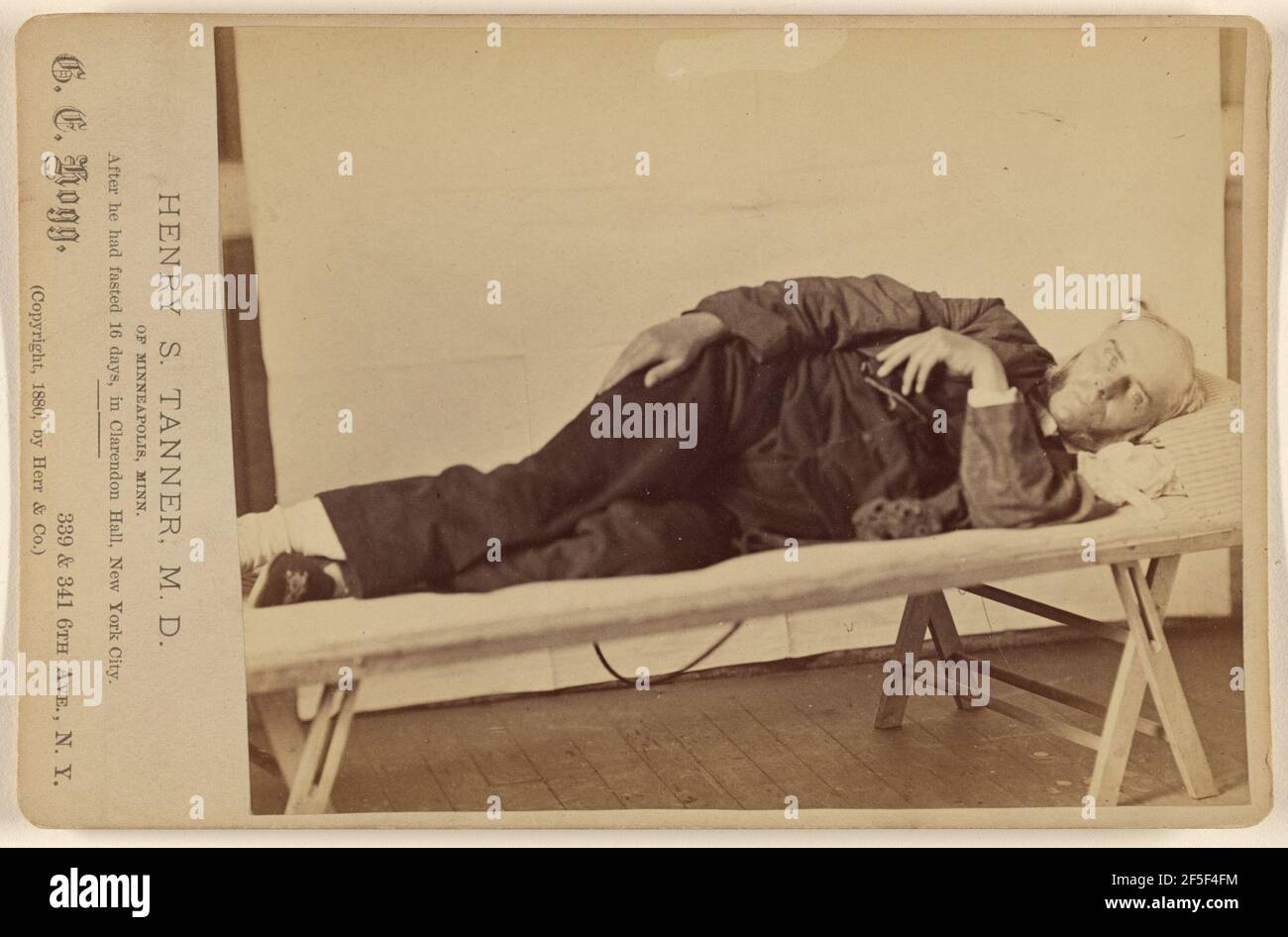 Henry S. Tanner, MD. G.E. Hogg (amerikanisch, aktiv New York, New York 1880s) Stockfoto
