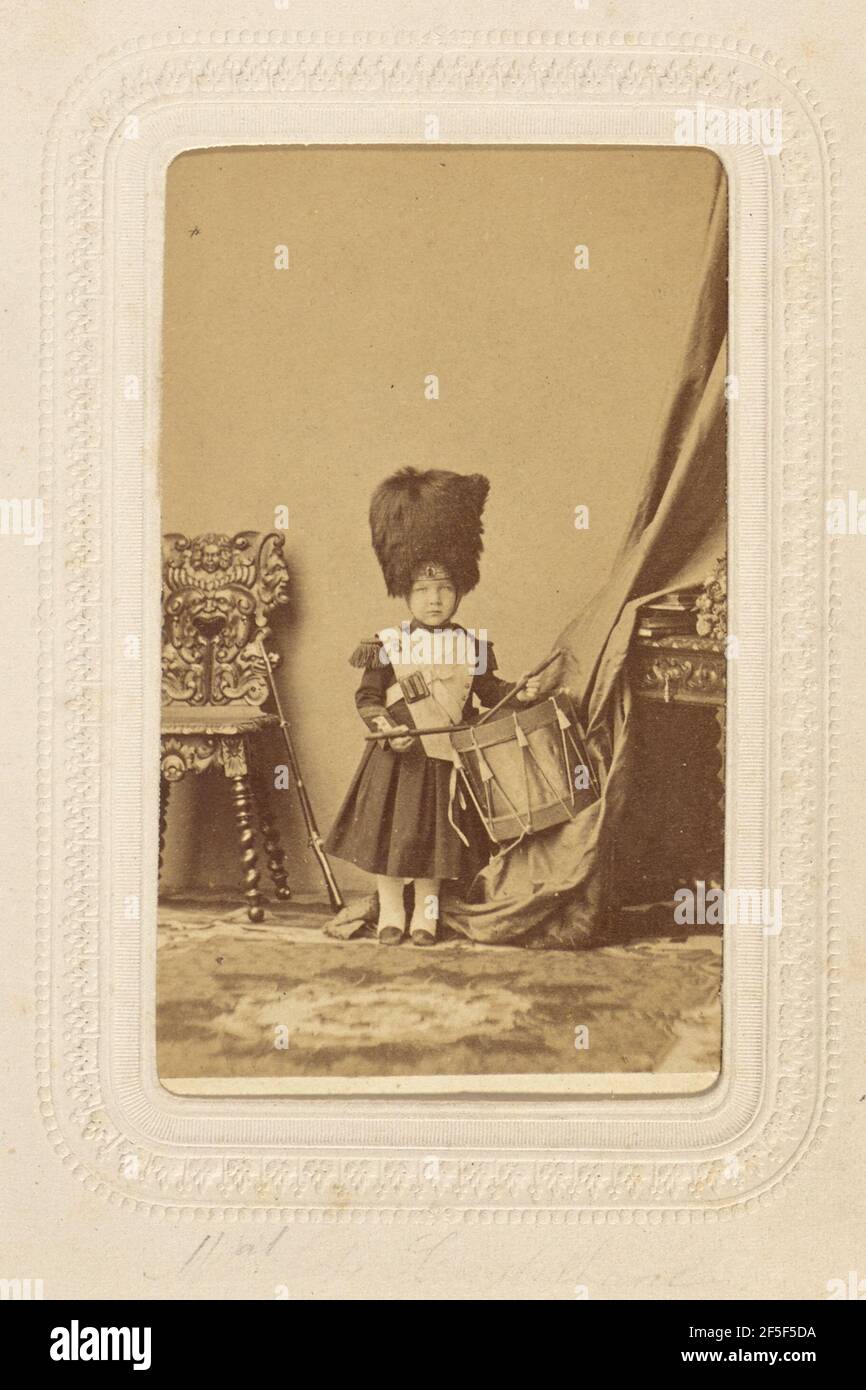 Prinz Imperial Eugene Louis Jean Joseph Bonaparte. Disdéri & Cie. Stockfoto