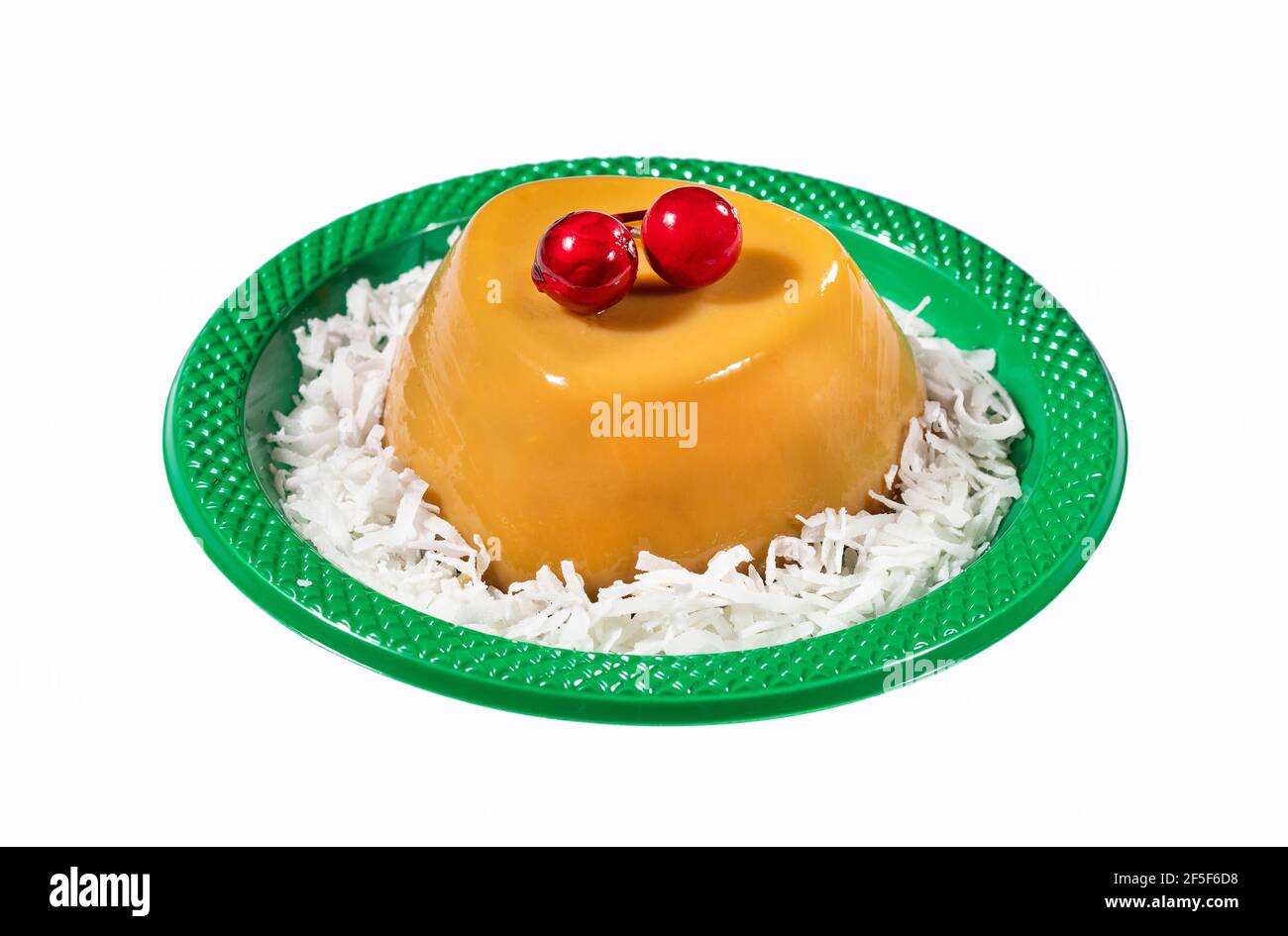 Natilla traditionelle kolumbianische Küche - Weihnachtsatmosphäre. Stockfoto