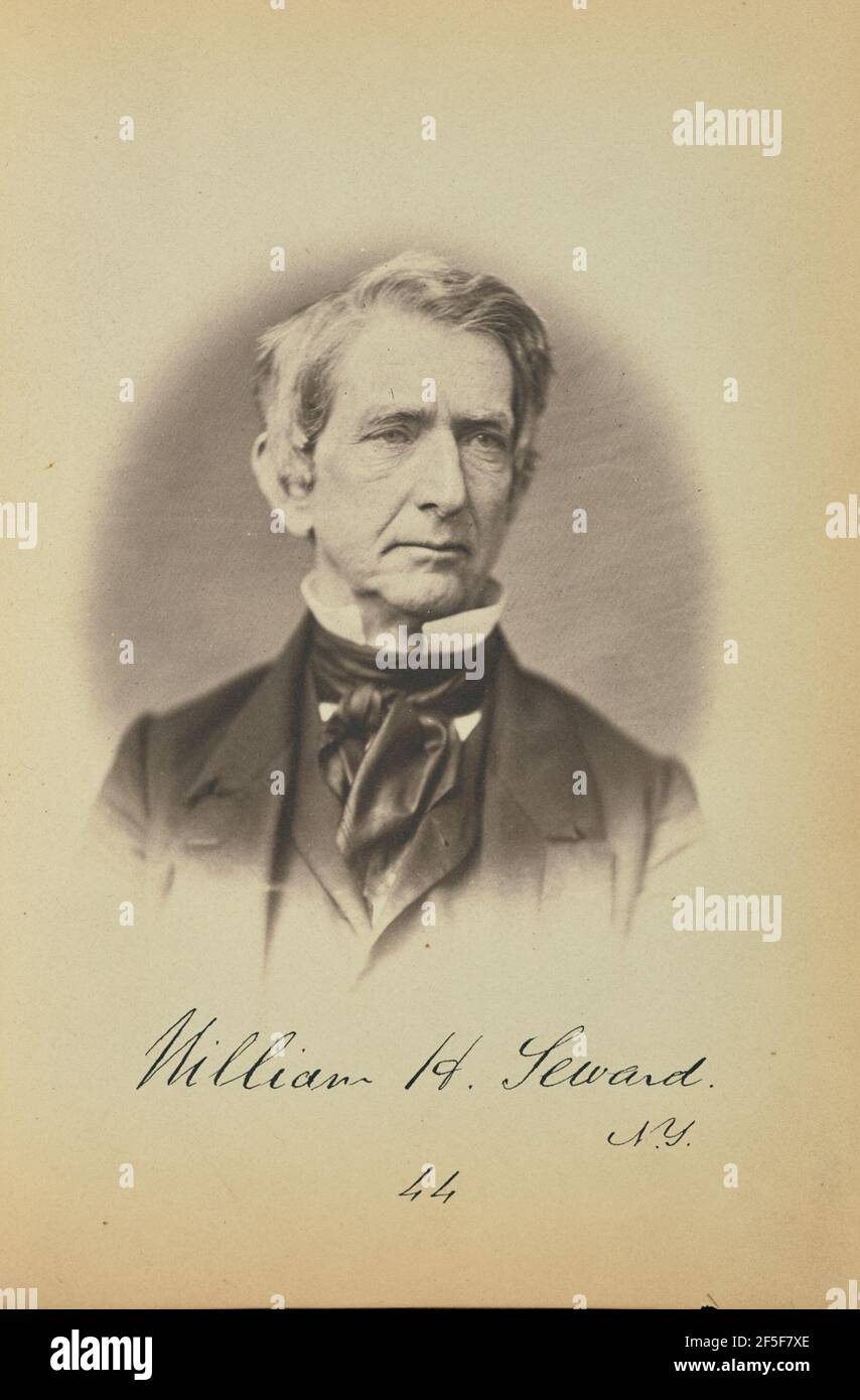 Wm. H. Seward. Stockfoto