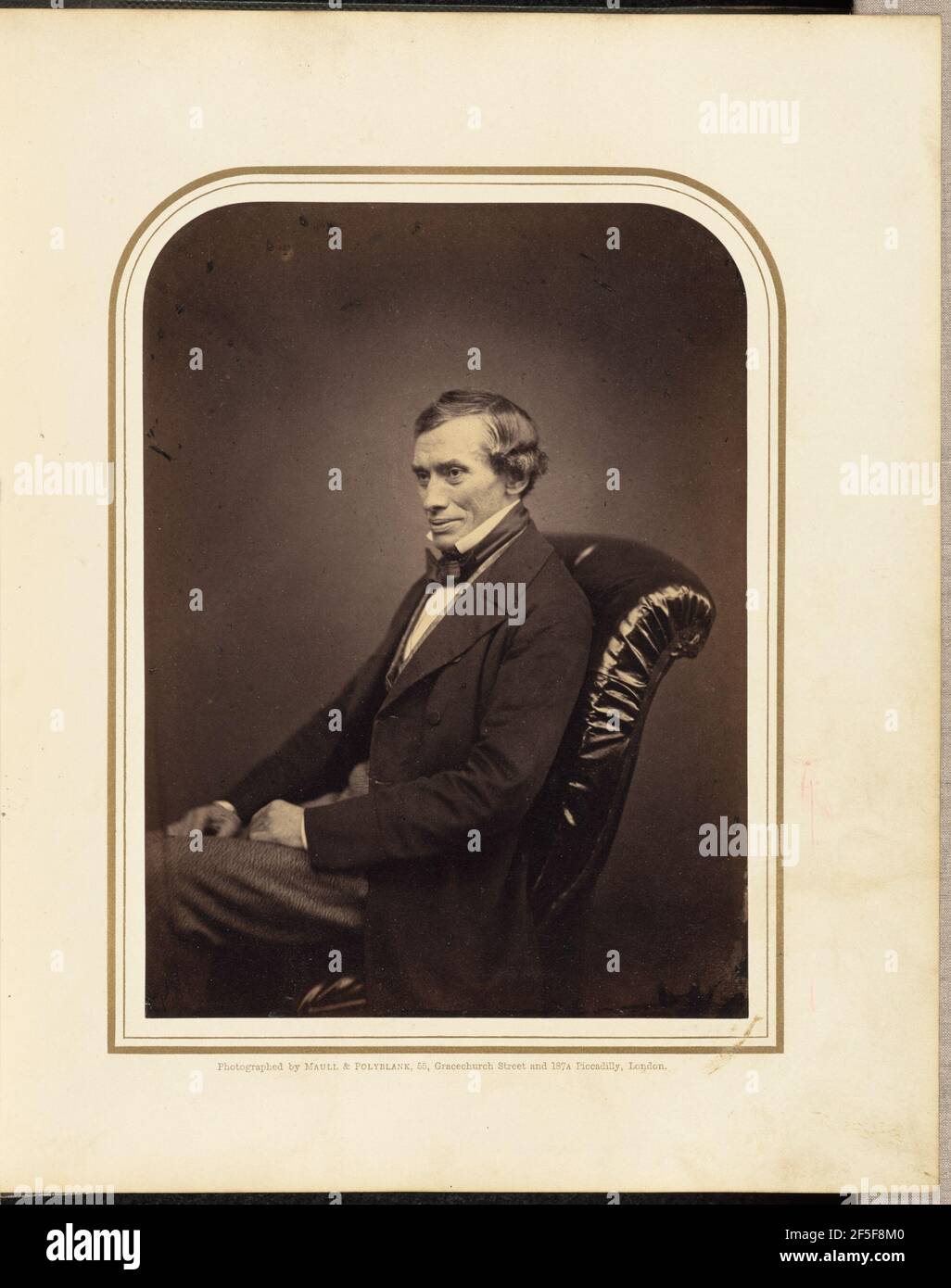 PROFESSOR GRAHAM, M.A., D.C.L., F.R.S.. Maull & Polyblank (Großbritannien, aktiv 1850s - 1860s) Stockfoto