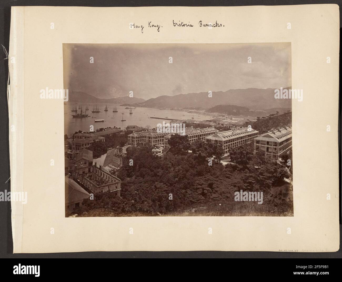 Hongkong, Victoria Barracks. Unbekannter Hersteller Stockfoto