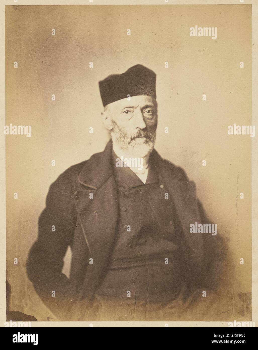 Porträt oder Selbstporträt von Achille Devéria. Stockfoto