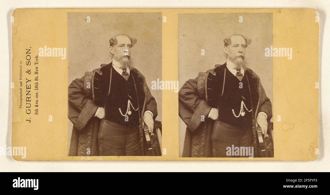 Charles Dickens. Jeremiah Gurney & Son Stockfoto
