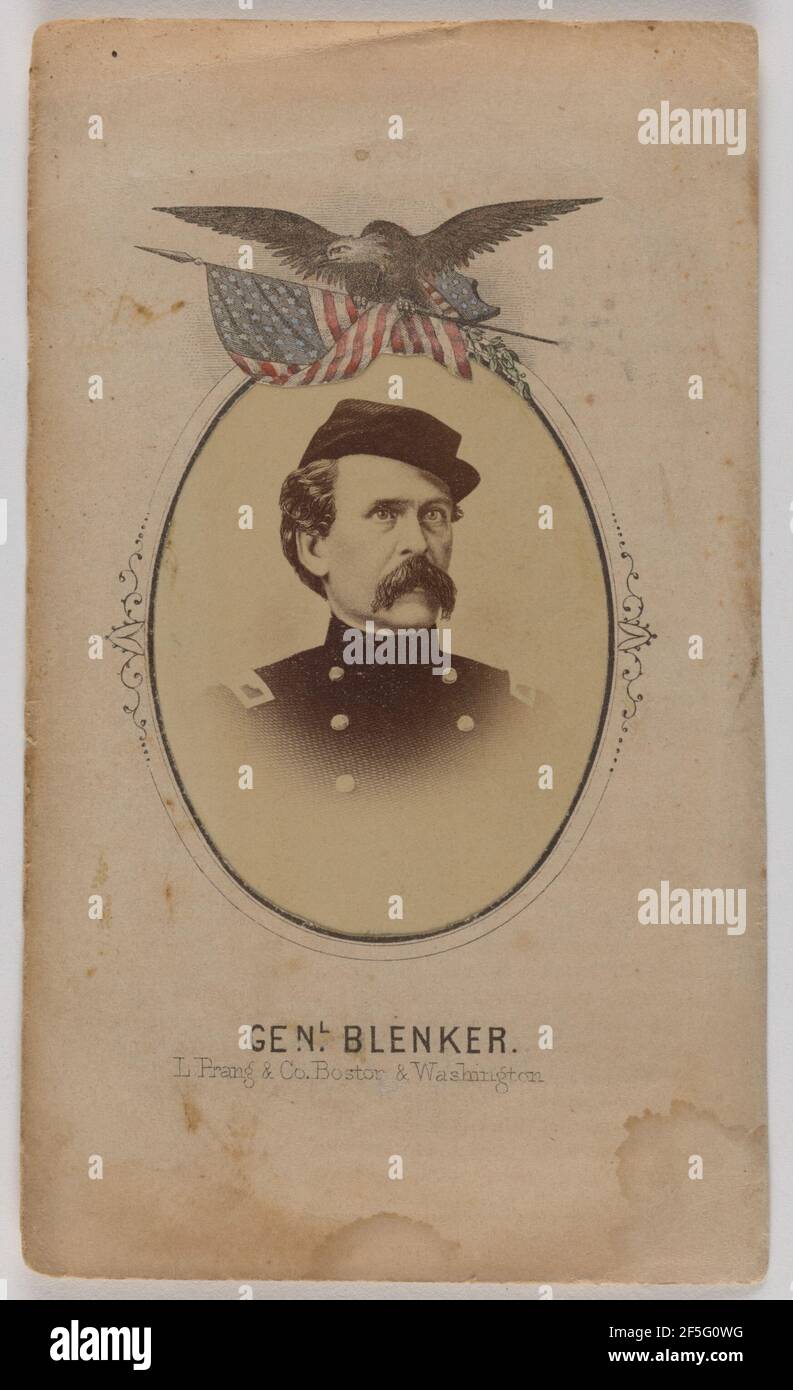 Gen. Louis Ludwig Blenker Deutsche Division (gest. 1863). L. Prang & Co Stockfoto