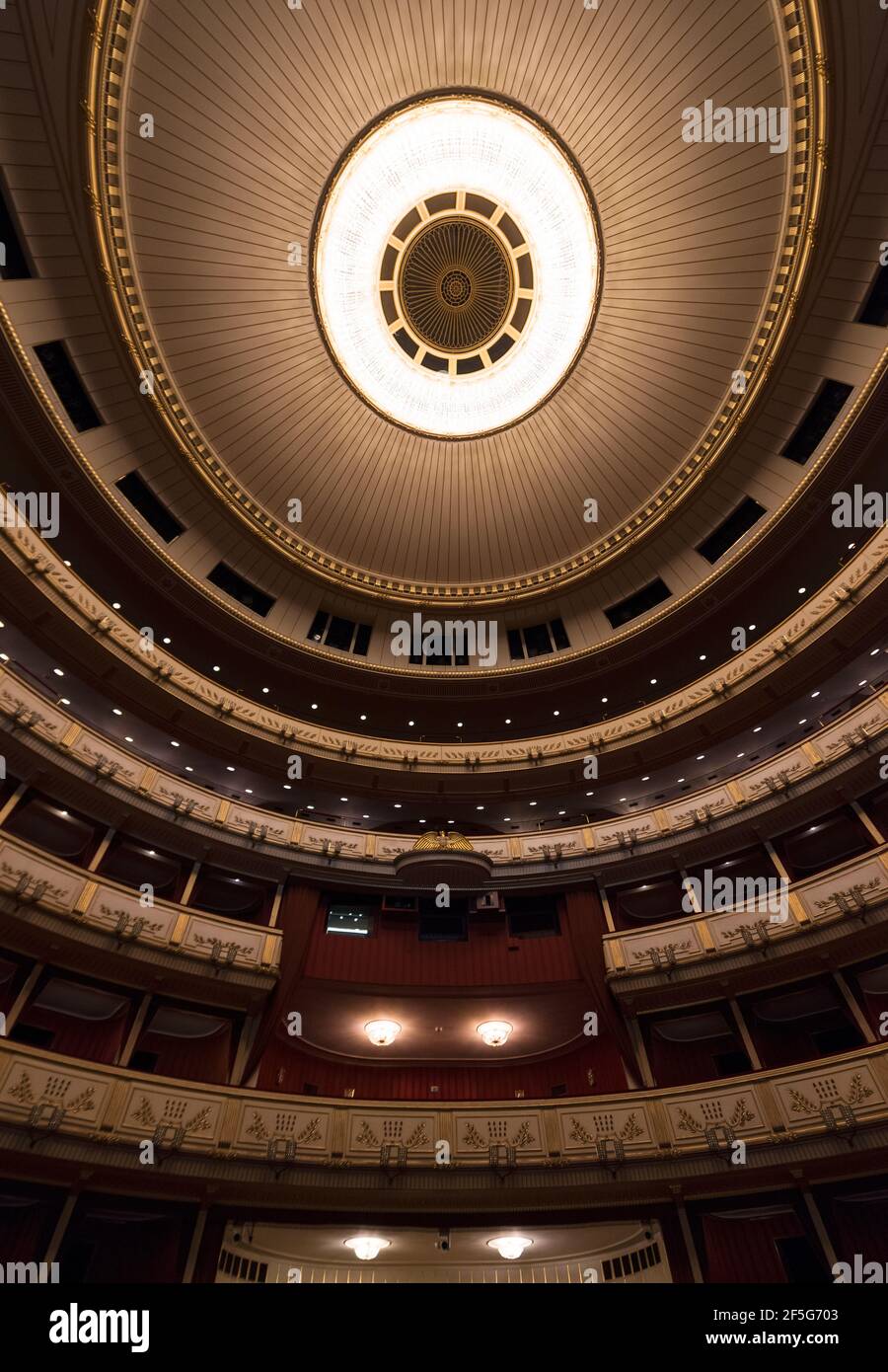Besuch Der Wiener Staatsoper Stockfoto