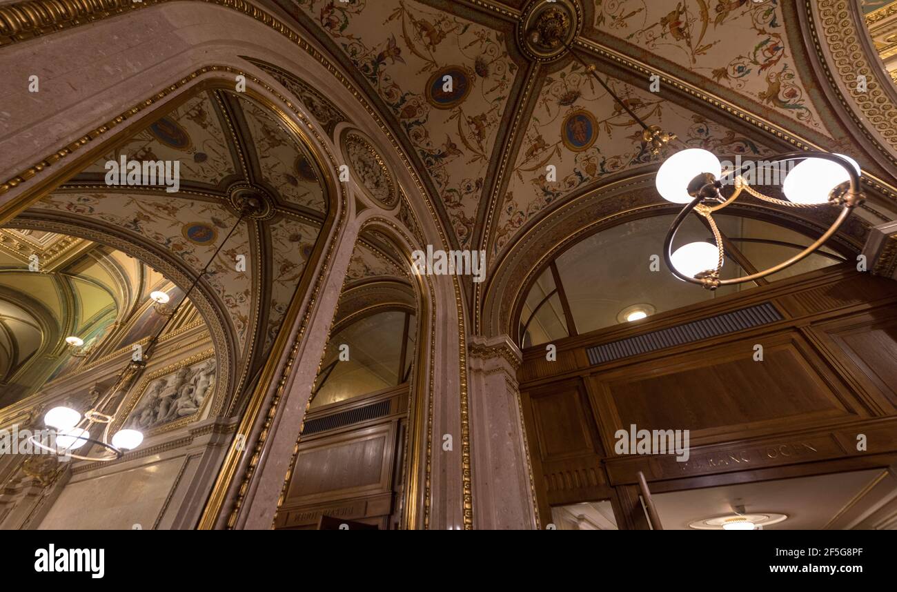 Besuch Der Wiener Staatsoper Stockfoto