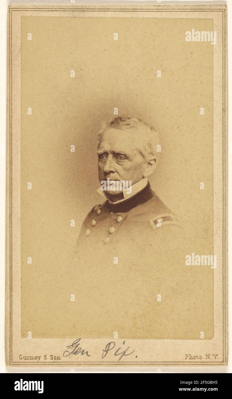 Generalmajor John Adams Dix, 24. Juli 1798 - 21. April 1879. Jeremiah Gurney & Son Stockfoto