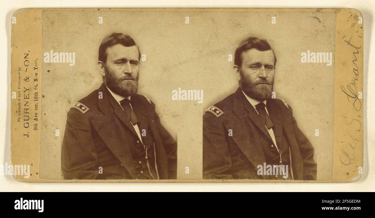 Ulysses S. Grant. Jeremiah Gurney & Son Stockfoto