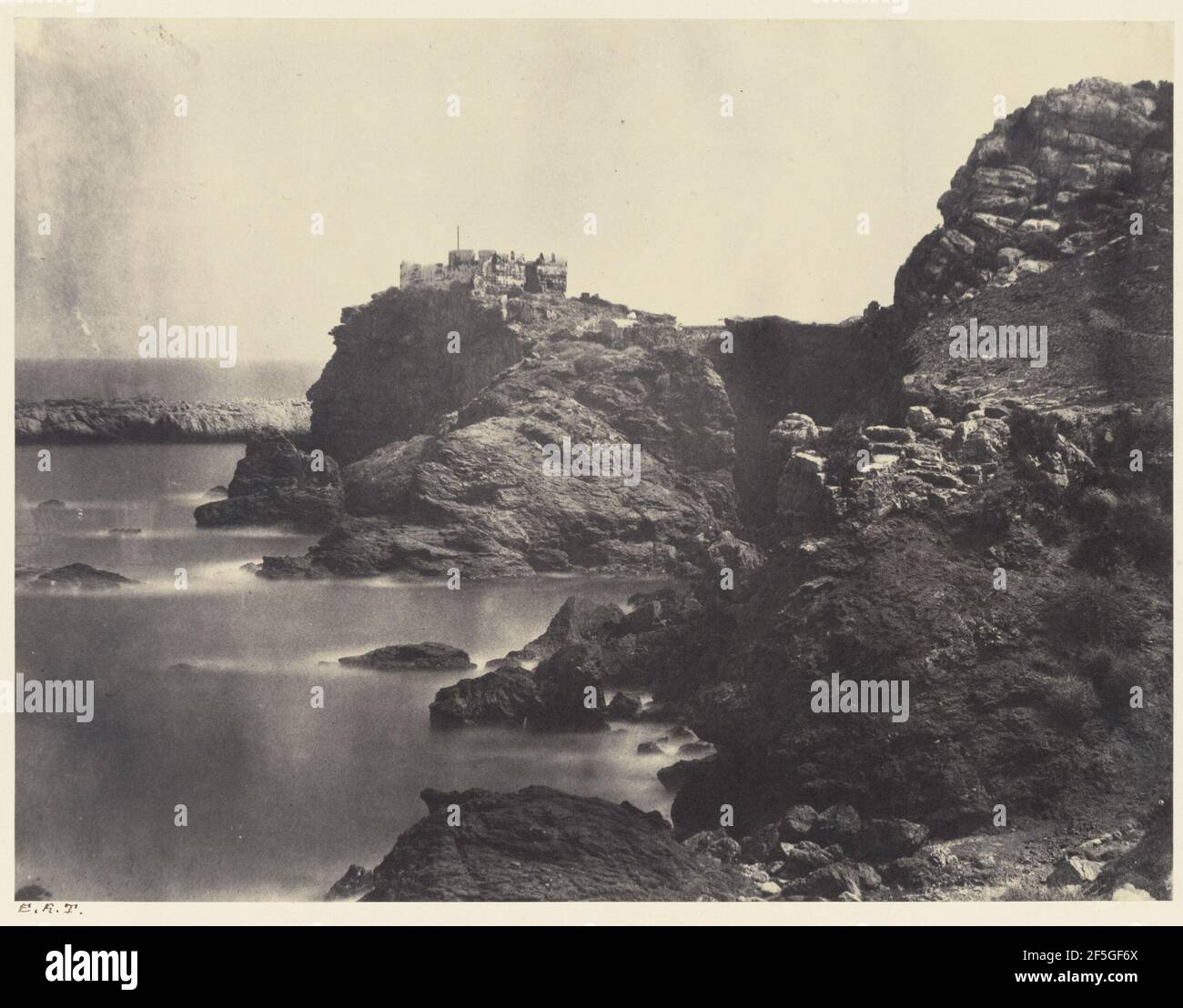 Pointe Pescade, Algier. Edward King Tenison (Irisch, 1805 - 1878, aktiv 1850s - 1860s) Stockfoto