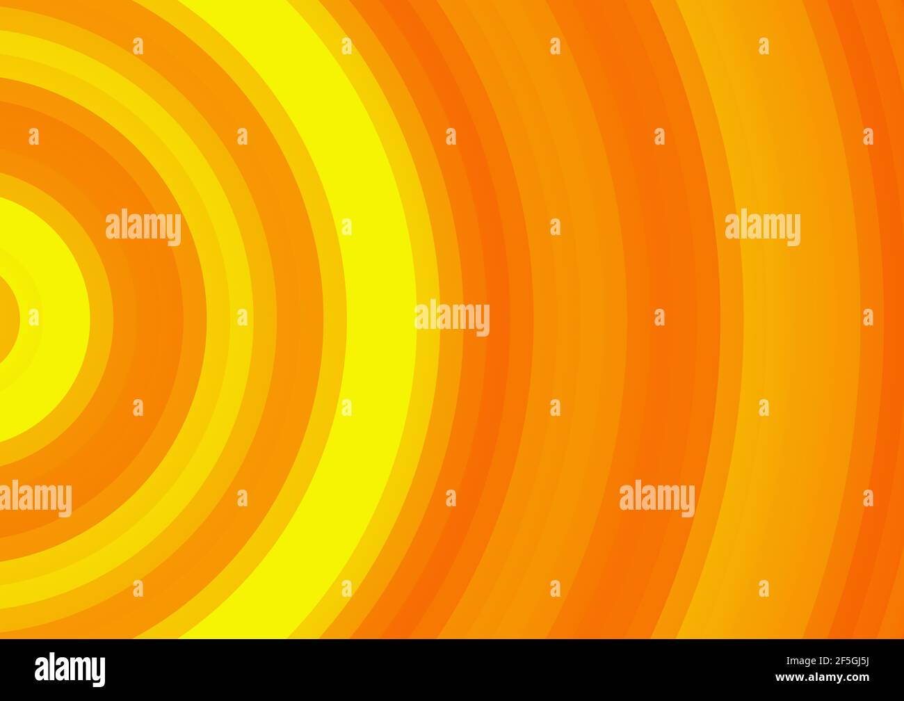 Gewellte helle Sonnenstrahlen einfache Hintergründe Stockfoto