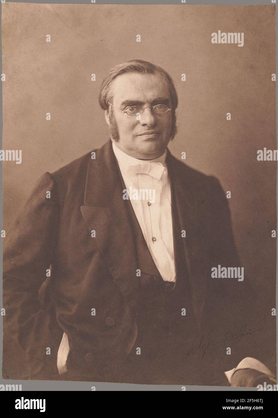 Polydore Millaud. Nadar Gaspard Félix Tournachon (Französisch, 1820 - 1910) Stockfoto