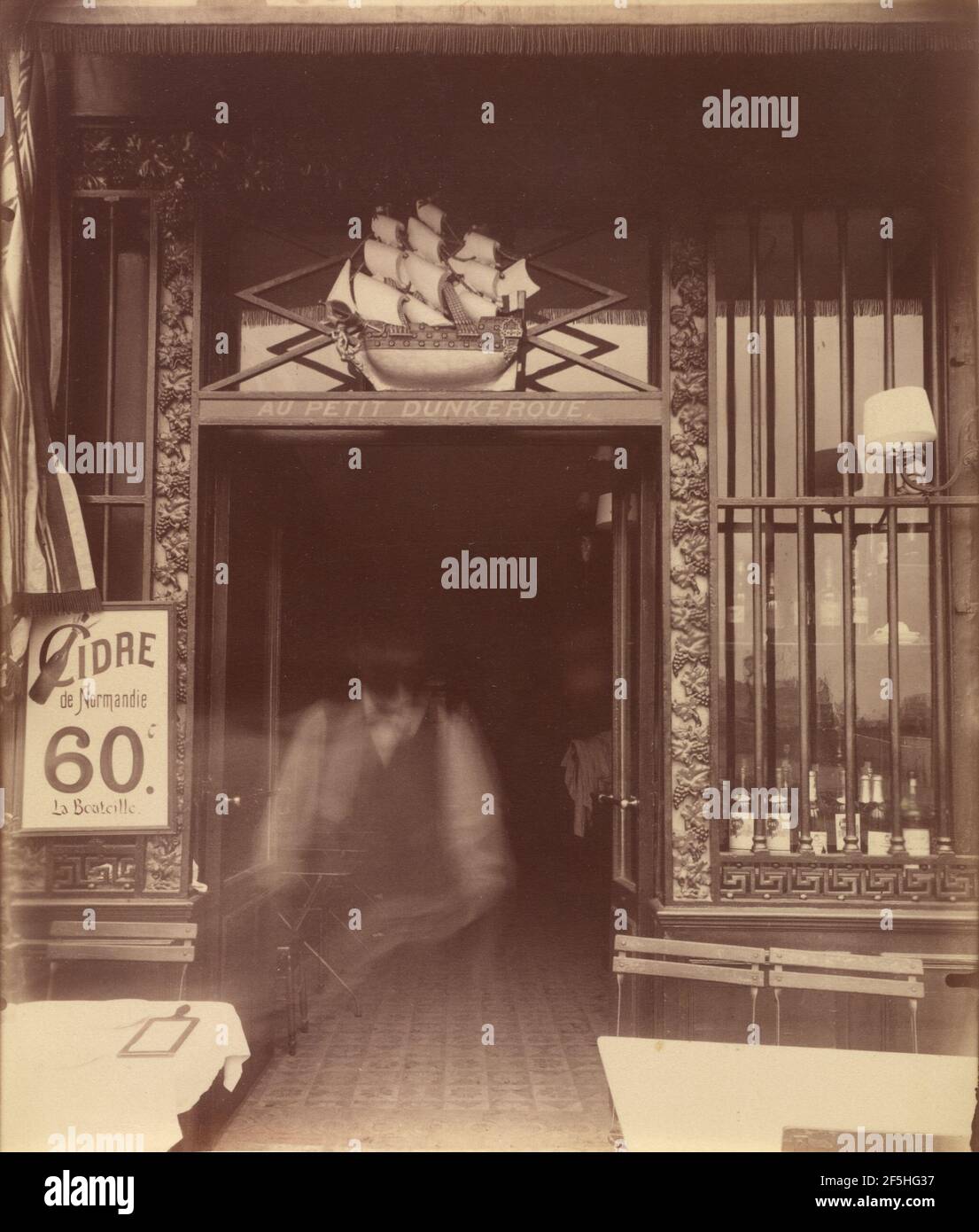 Quai Conti 3. Eugène Atget (Französisch, 1857 - 1927) Stockfoto