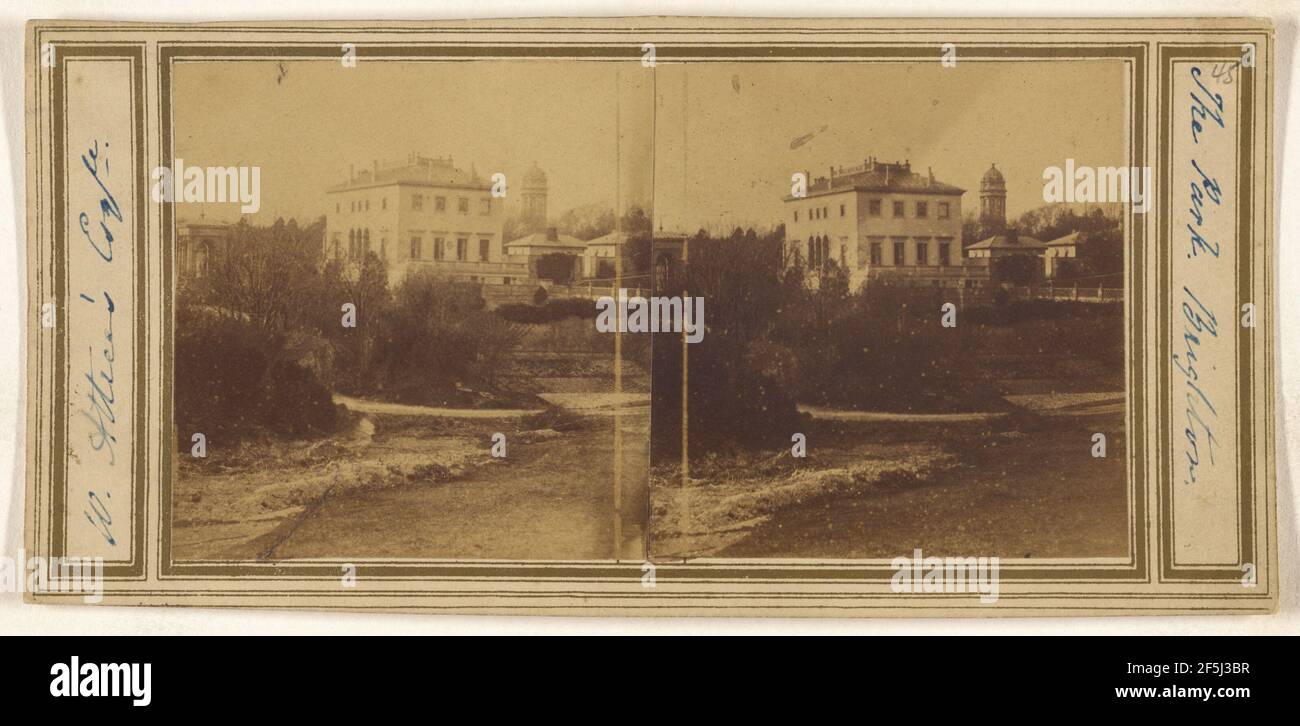 Der Park, Brighton.. Unbekannter Hersteller, britisch Stockfoto