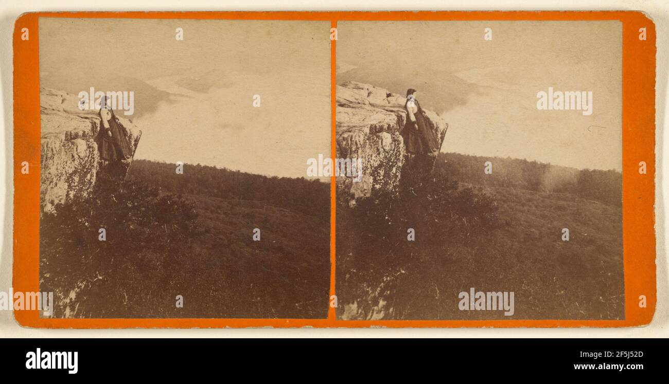Blick am frühen Morgen, Nebel steigt. Lookout Mountain, Tennessee. J. Birney Linn (amerikanisch, 1844 - 1922) Stockfoto