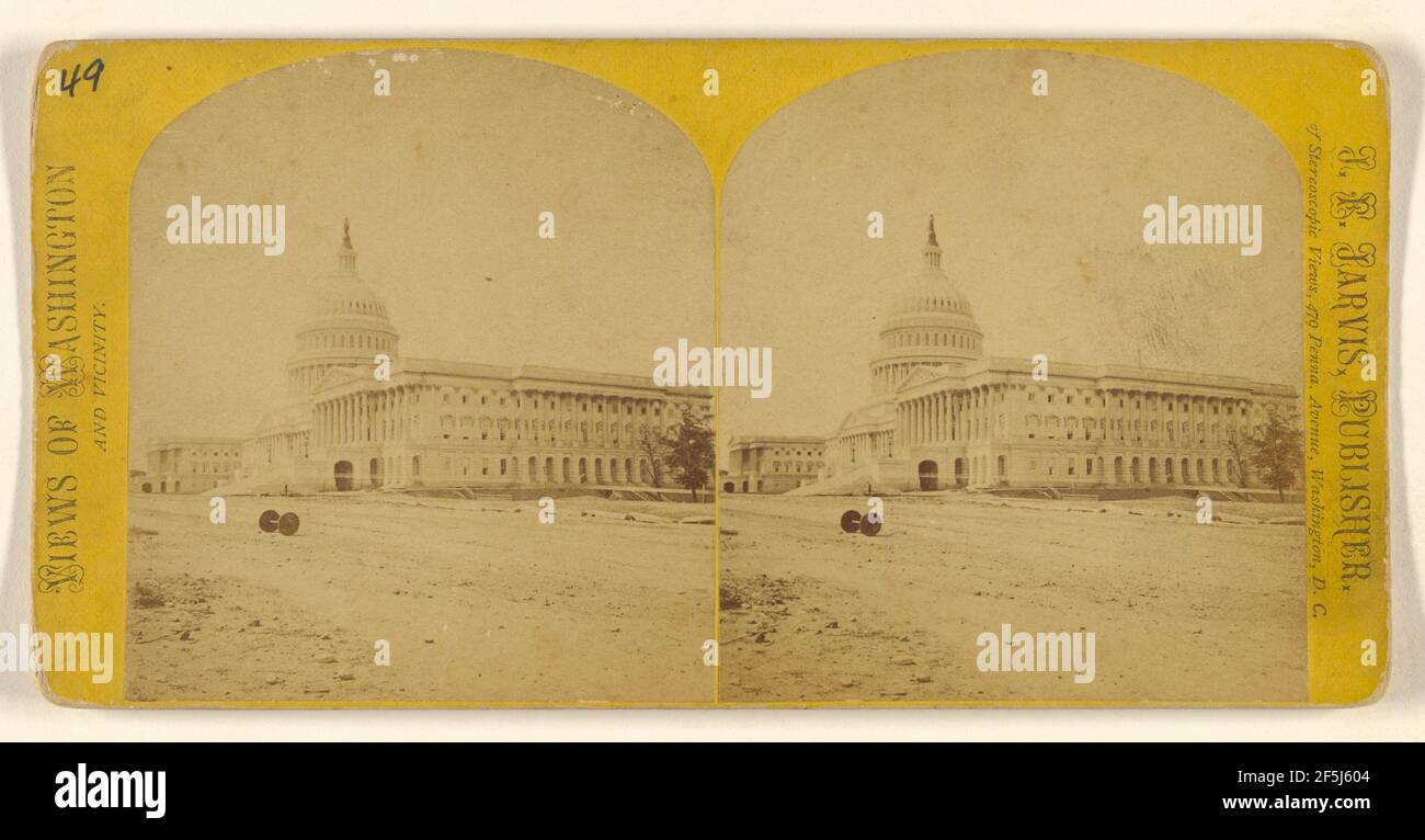 Das US-Kapitol... John F. Jarvis (Amerikaner, geboren 1850, aktiv in Washington D.C.) Stockfoto