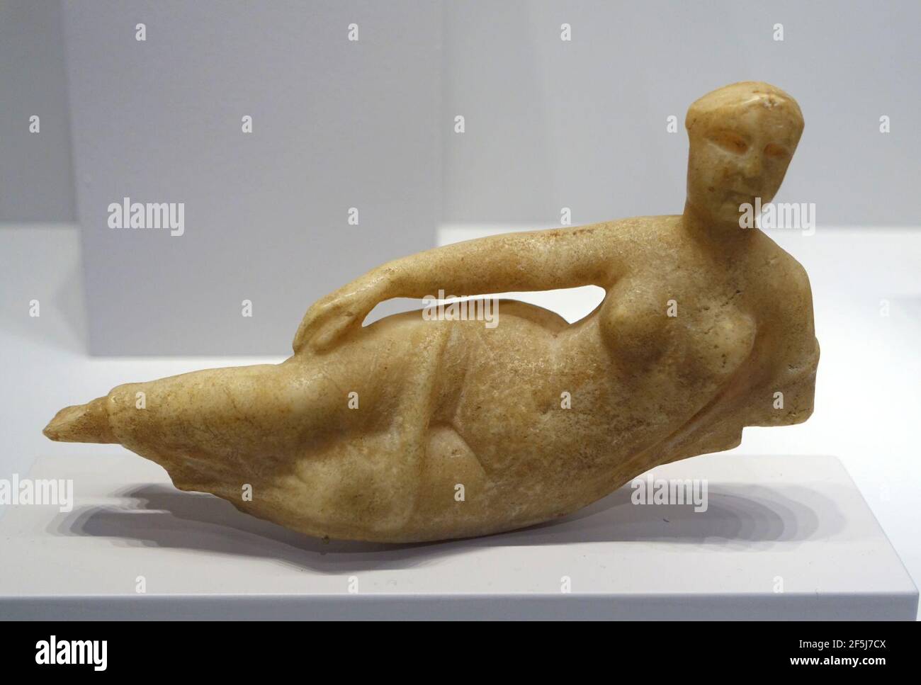 Liegende Frau, Parthian, Mesopotamien, 1st Jahrhundert Stockfoto