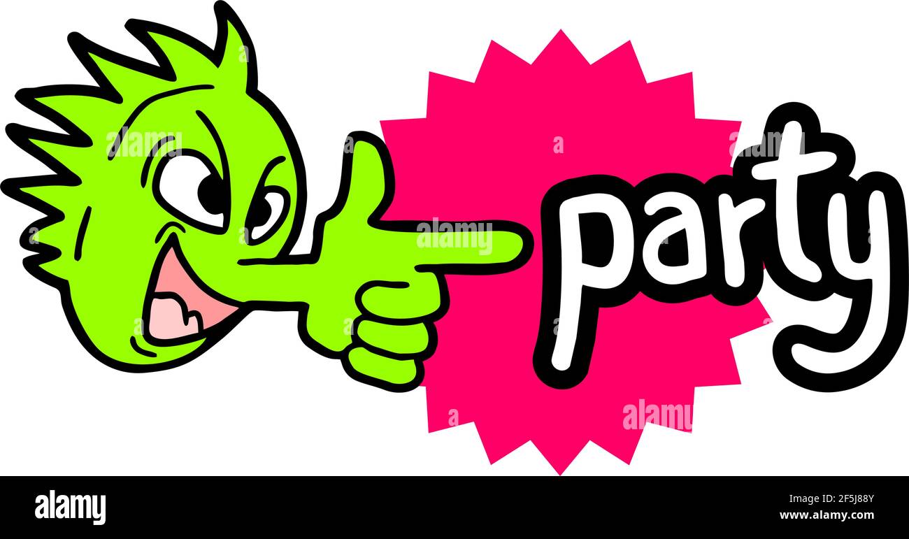 Symbolparty Stock Vektor