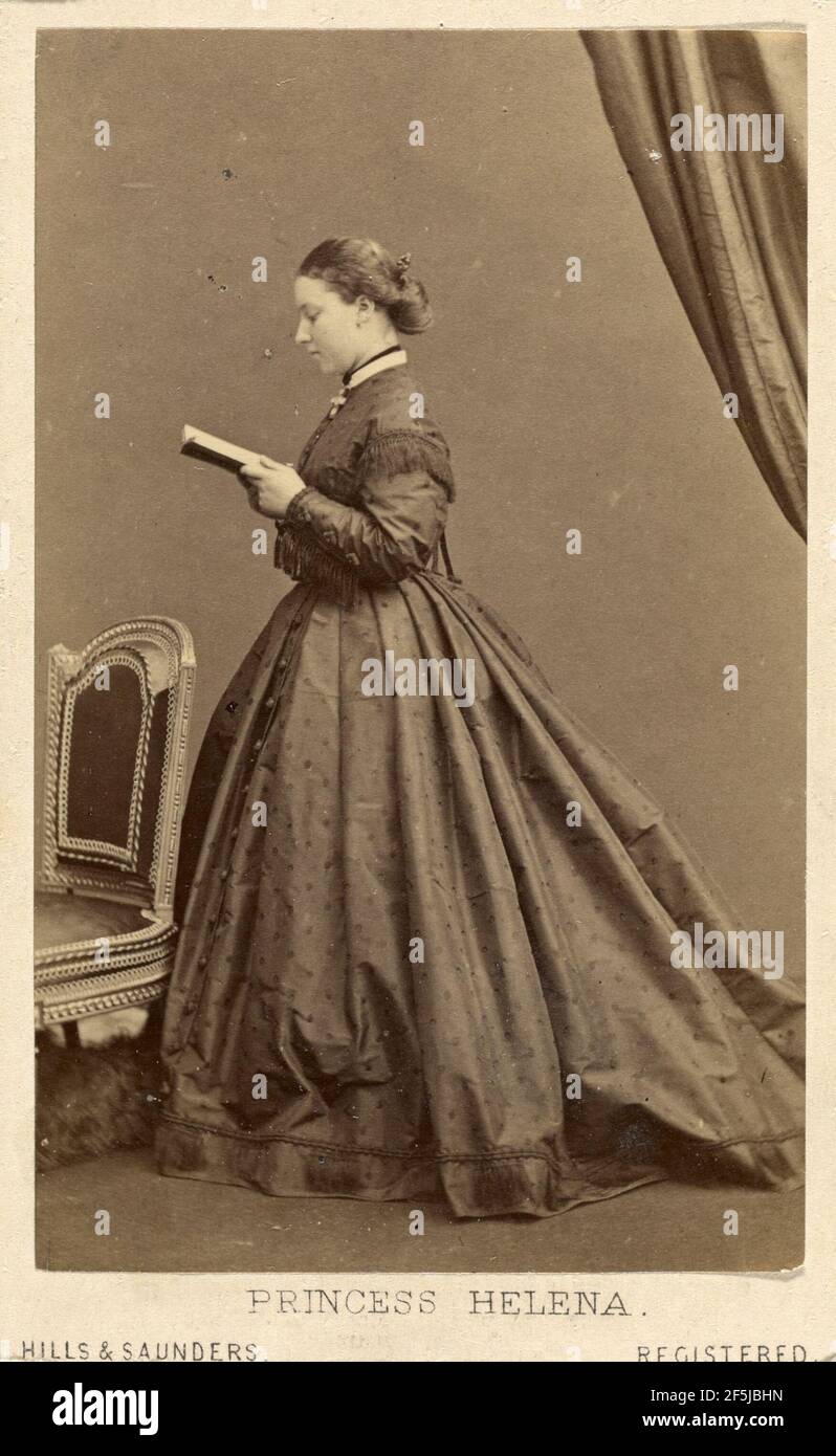 Prinzessin Helena. Hills & Saunders (britisch, aktiv ca. 1860 - 1920s) Stockfoto