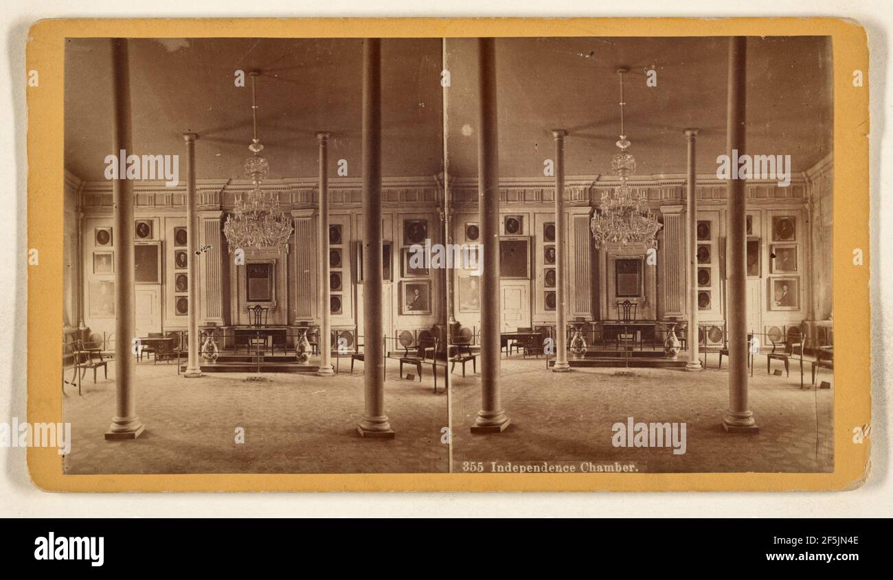 Unabhängigkeitskammer... James Cremer (Großbritannien, 1821 - 1893) Stockfoto