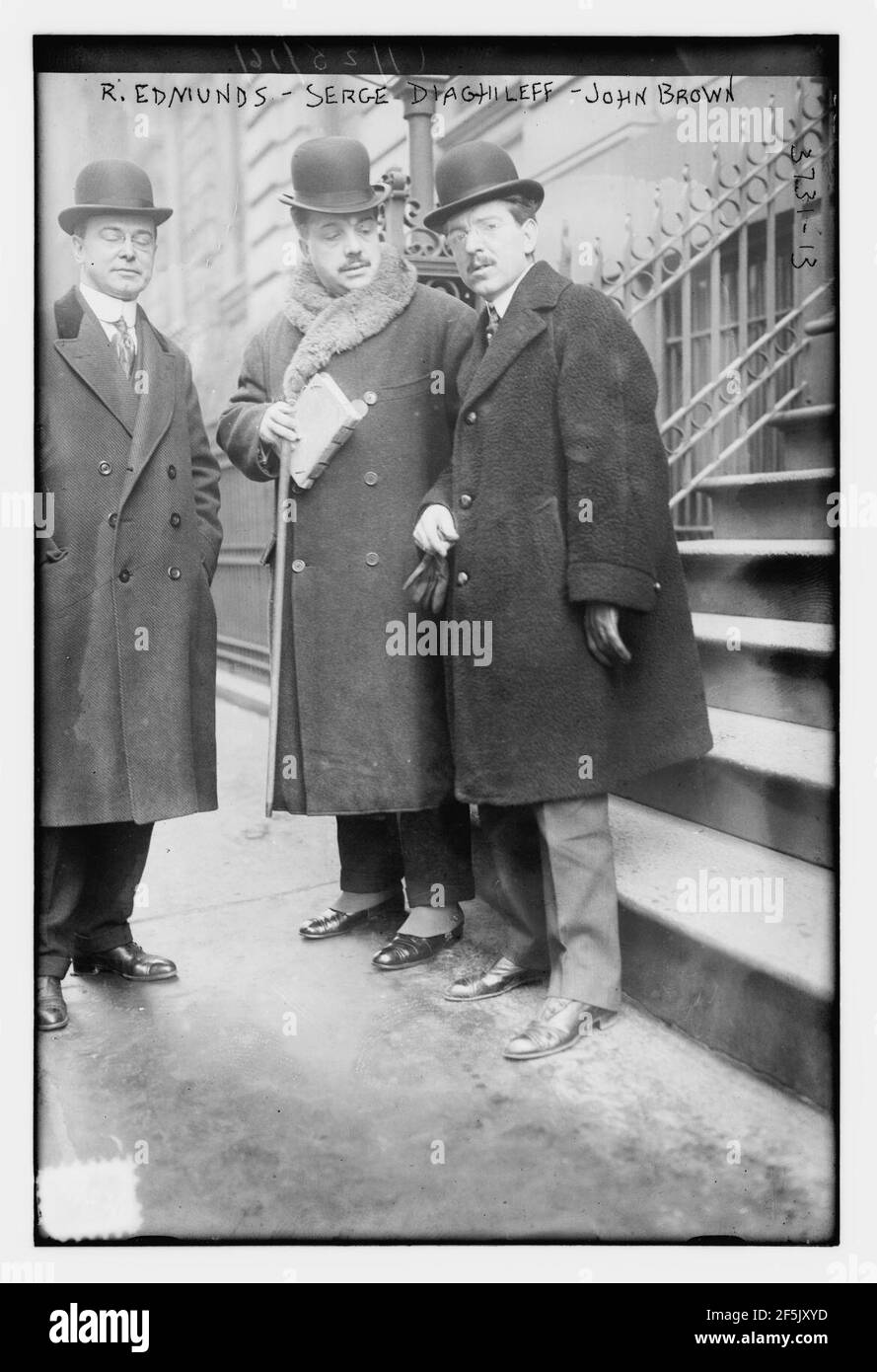 R. Edmunds - Serge Diaghileff - John Brown Stockfoto