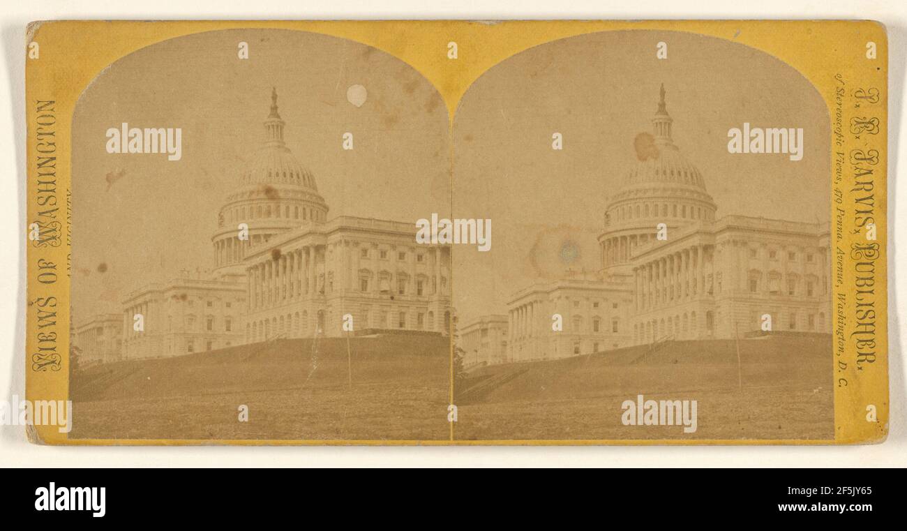 Das US-Kapitol... John F. Jarvis (Amerikaner, geboren 1850, aktiv in Washington D.C.) Stockfoto