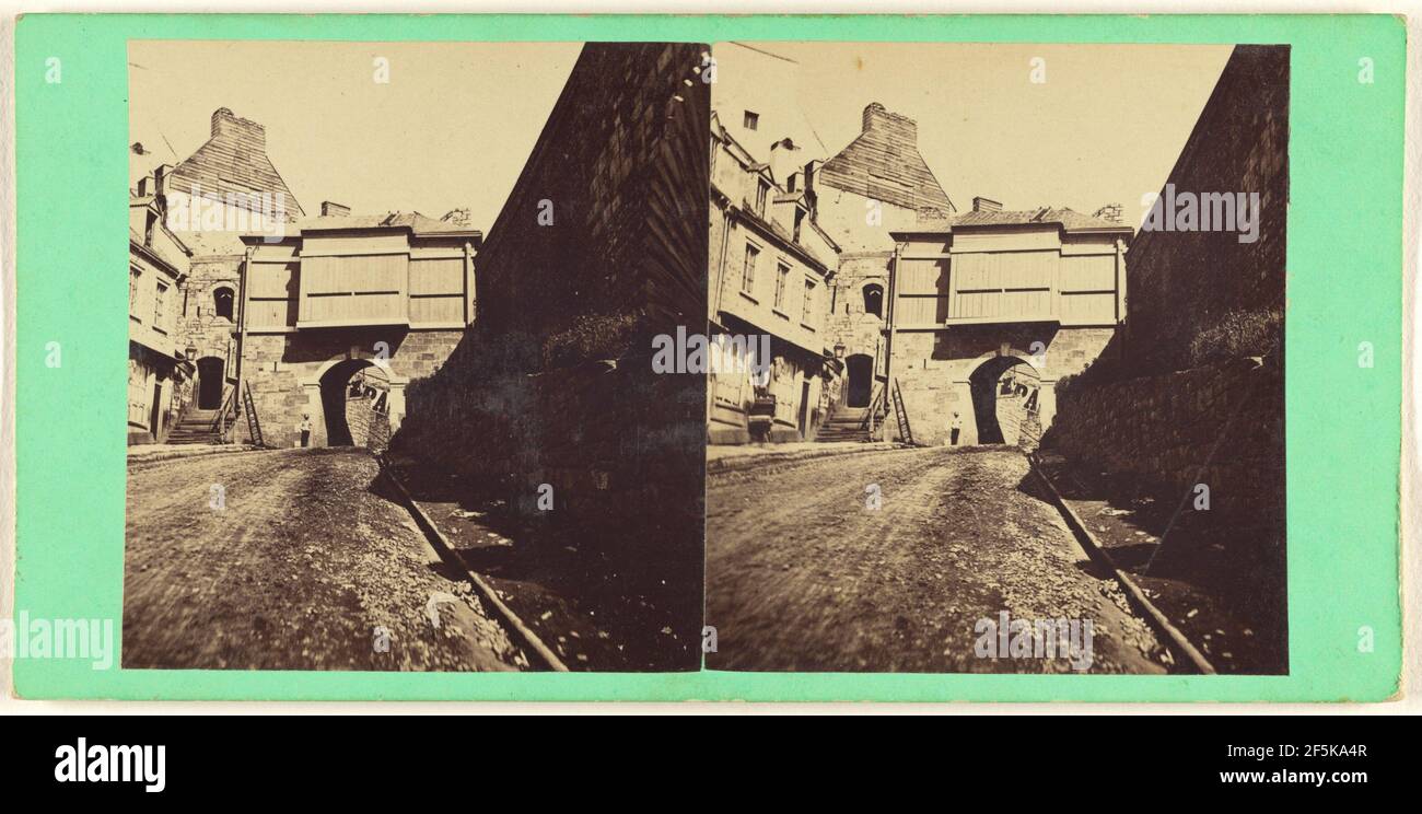 Prescott Gate (Süd). L. P. Vallée (Kanada, 1837 - 1905) Stockfoto