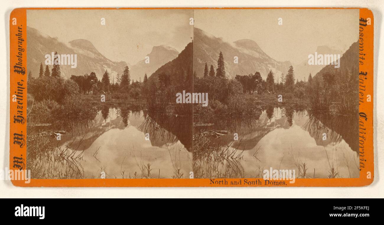 Nord- und Süddome... M. M. Hazeltine (amerikanisch, 1827 - 1903) Stockfoto Nord- und Süddome... M. M. Hazeltine (amerikanisch, 1827 - 1903) Stockfoto