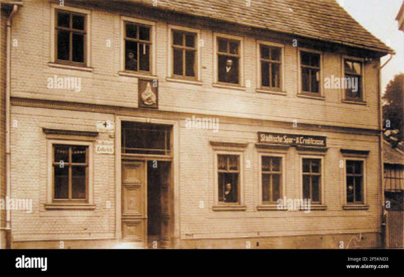 Rathaus Zella St. Blasii um 1900 Stockfotografie Alamy