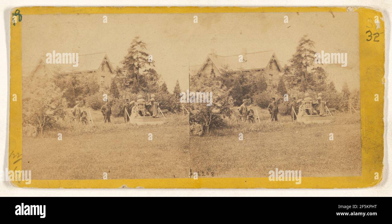 TAM O'Shanter und Sauter Johnny. Centre Park, N.Y.. Unbekannter Hersteller, Amerikaner Stockfoto