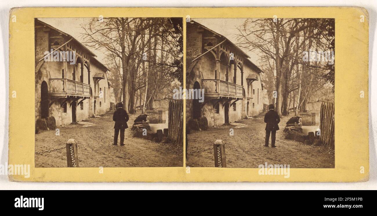 Warwick (----illeg.) (---illeg.). Unbekannter Hersteller, britisch Stockfoto