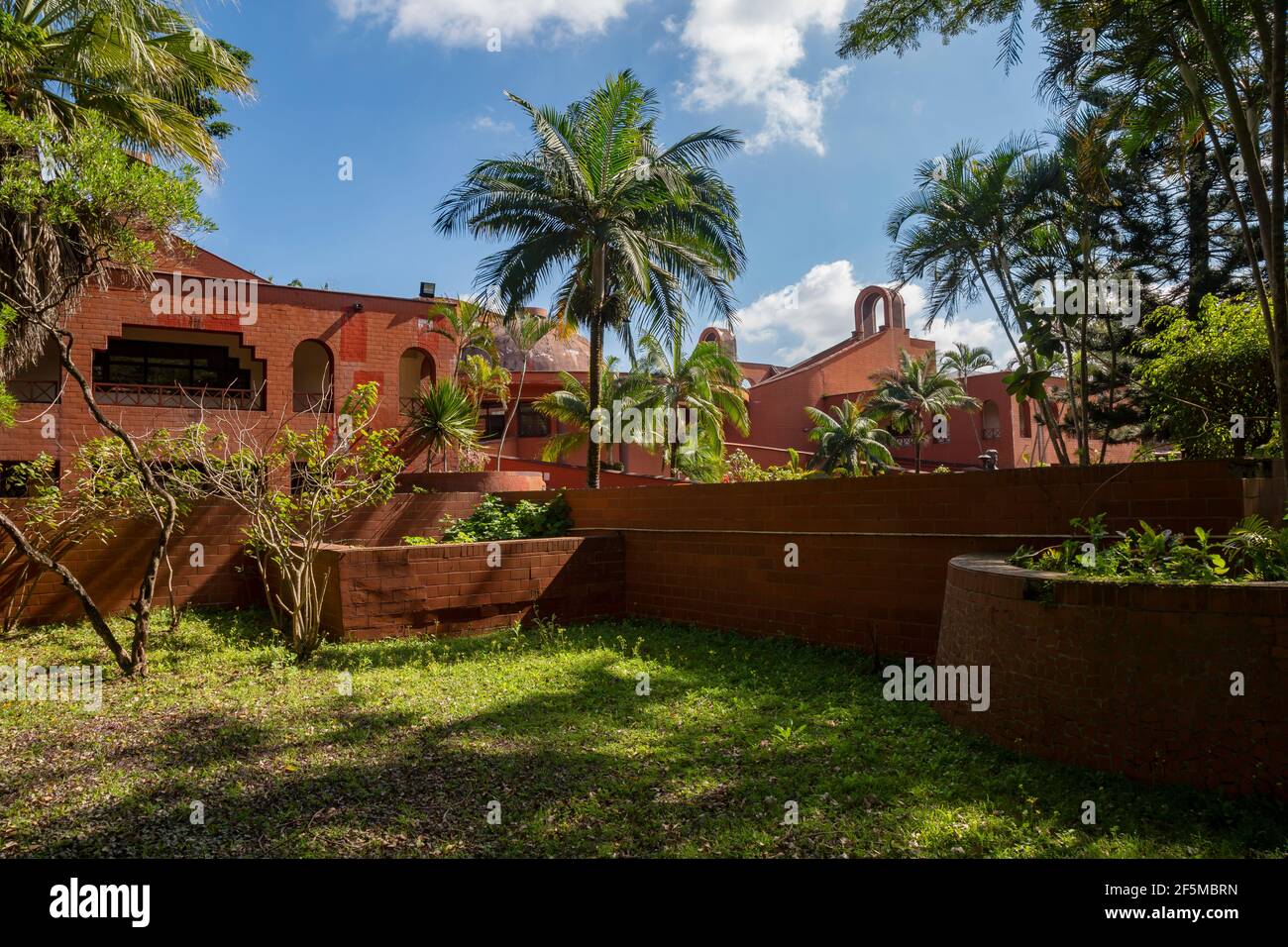 Srimati Indira Gandhi Kulturzentrum, Phoenix, Mauritius Stockfoto