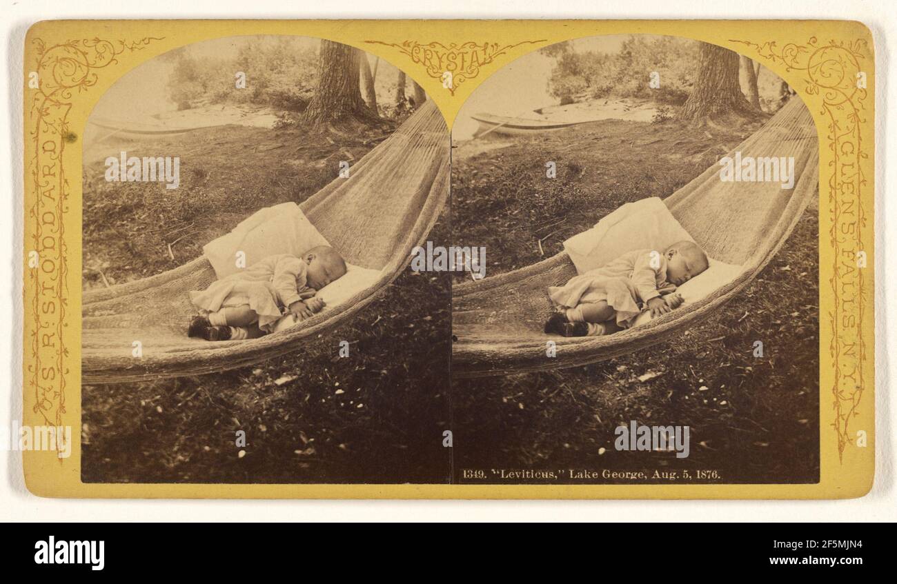 'Leviticus', Lake George, 5. August 1876. S.R. Stoddard (amerikanisch, 1843 oder 1844 - 1917) Stockfoto