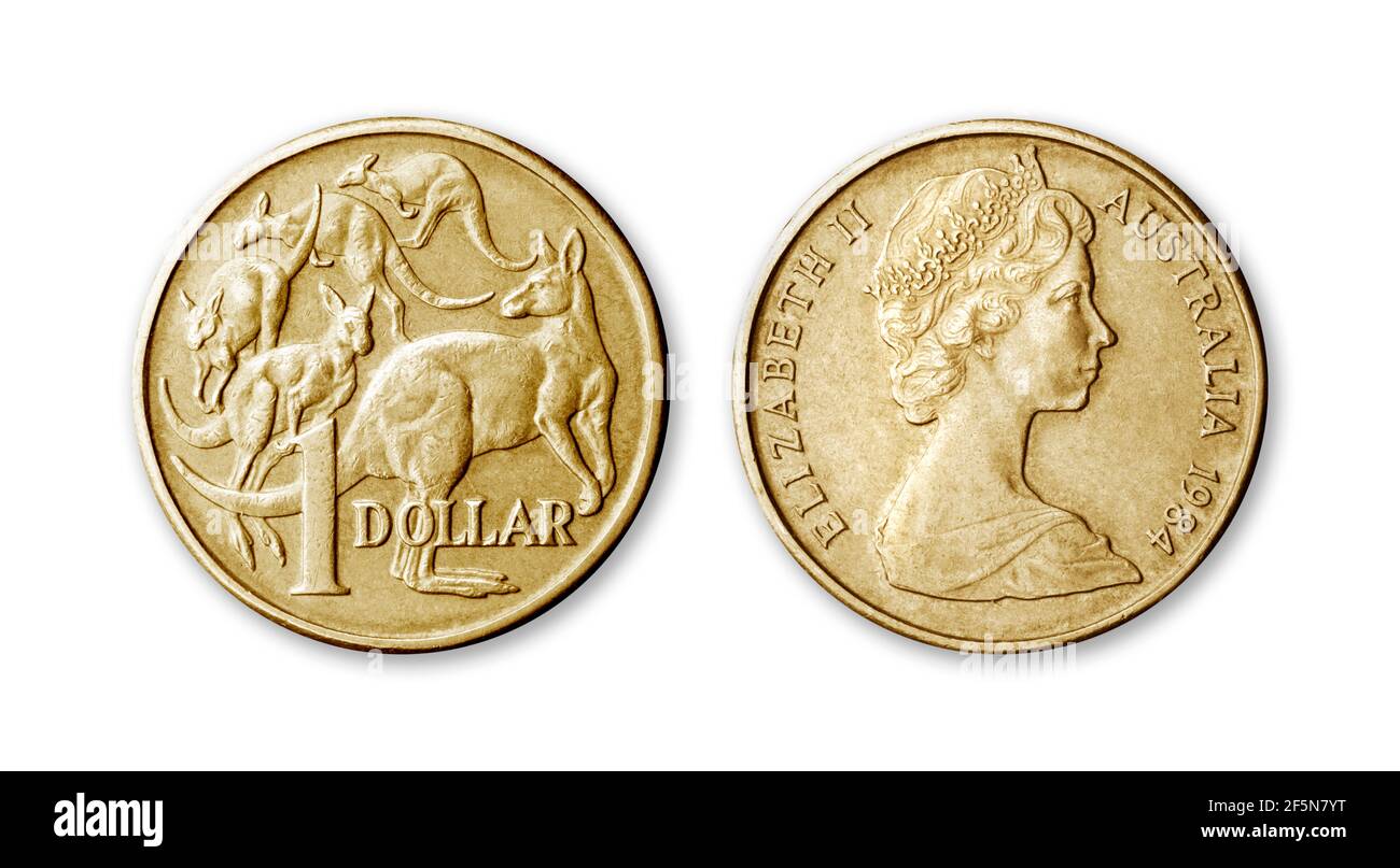 1 Dollar Australien Stockfoto