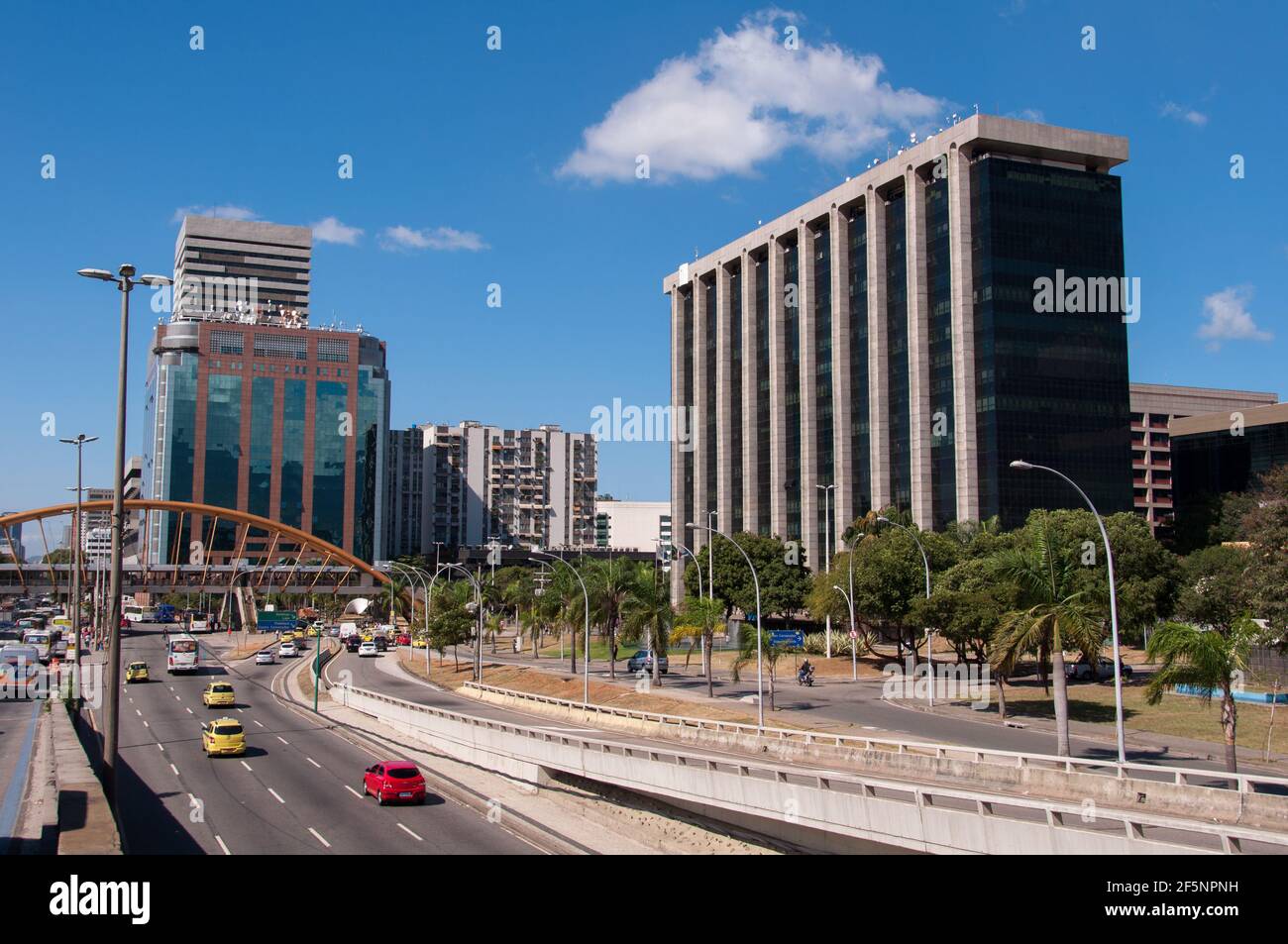 RIO DE JANEIRO, BRASILIEN - 20. AUGUST 2015: Rathaus von Rio de Janeiro. Es liegt in der Nähe des Stadtzentrums. Stockfoto