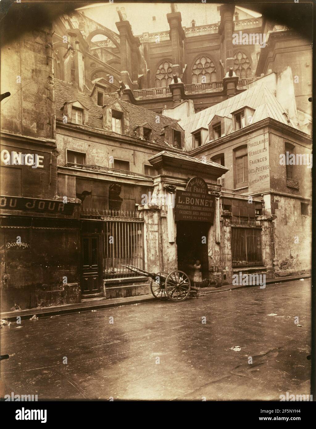 Rue du Jour. Eugène Atget (Französisch, 1857 - 1927) Stockfoto