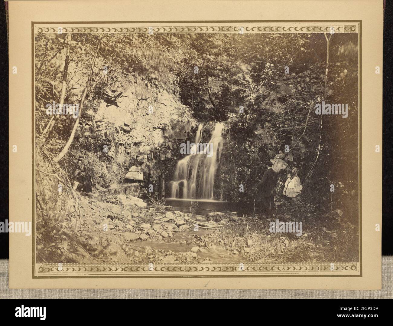 Melsinsah Falls. Hudson River Highlands. John Coates Browne (Amerikanisch, 1838 - 1918) Stockfoto