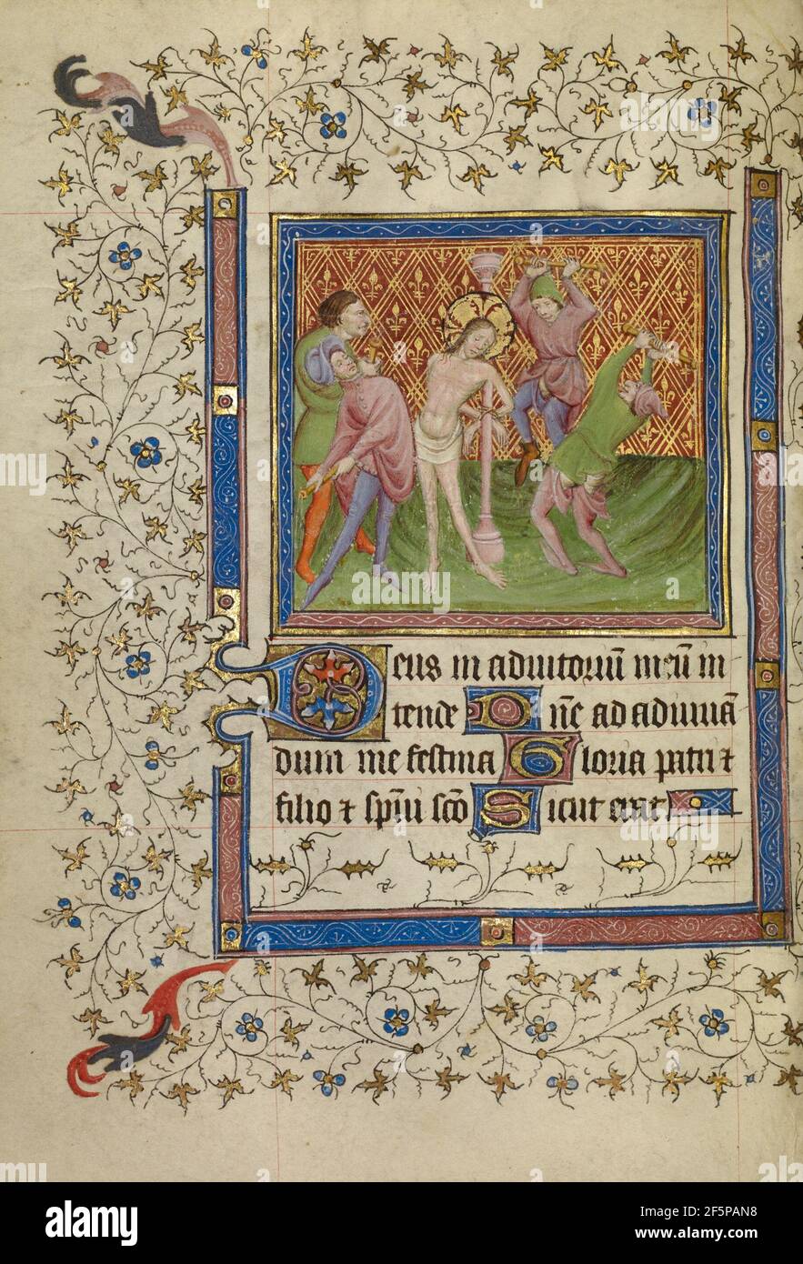 Die Flagellation. Unbekannt Stockfoto