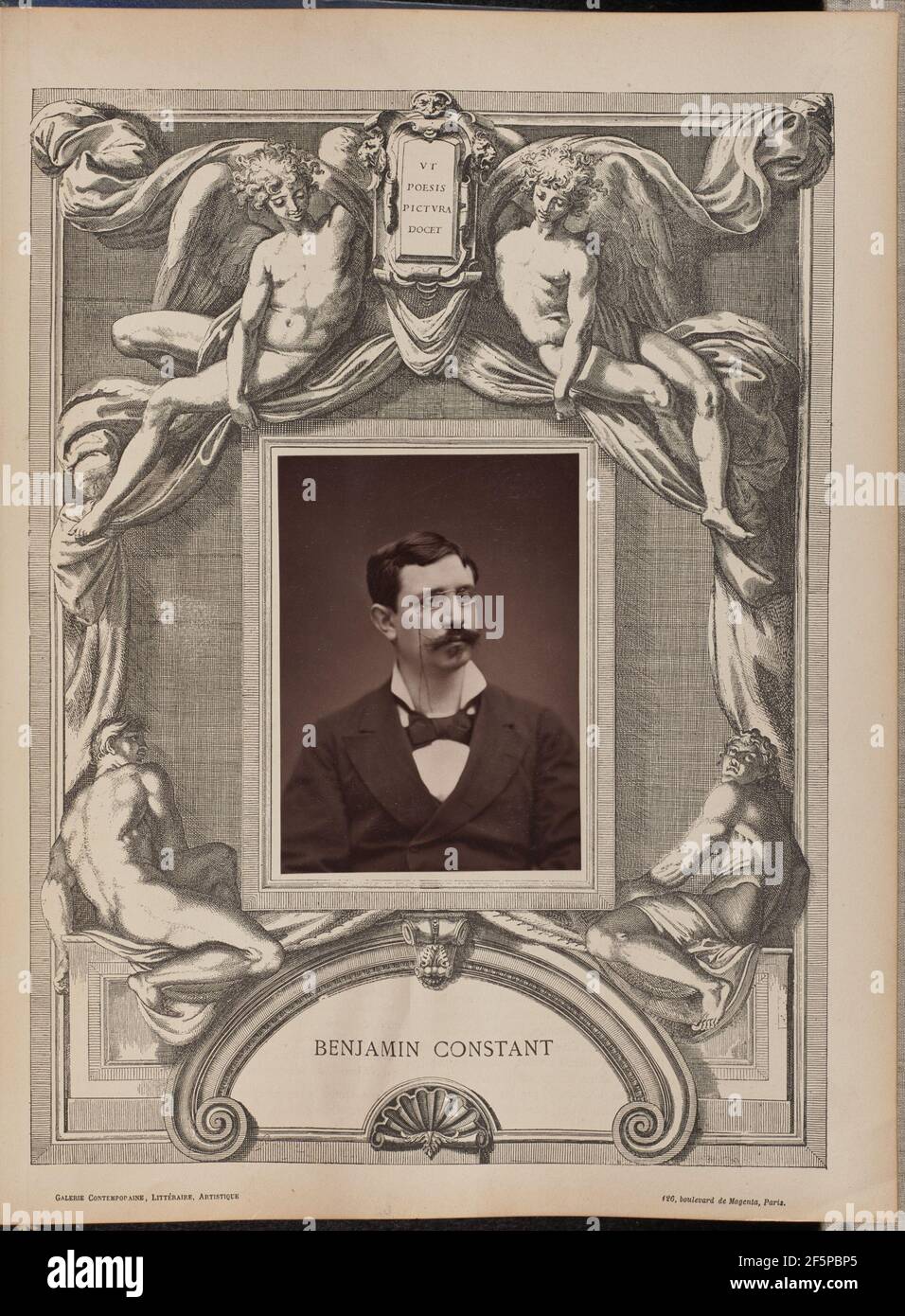Benjamin Constant. Unbekannter Hersteller Stockfoto