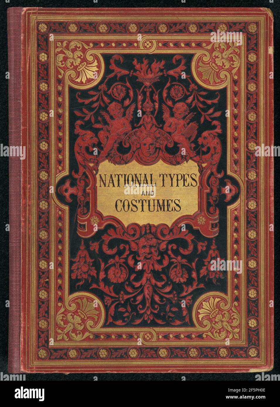 Nationale Typen und Kostüme. Mit Erläuterndem Text.. Friedrich Bruckmann (Deutsch, 1814 - 1898) Stockfoto