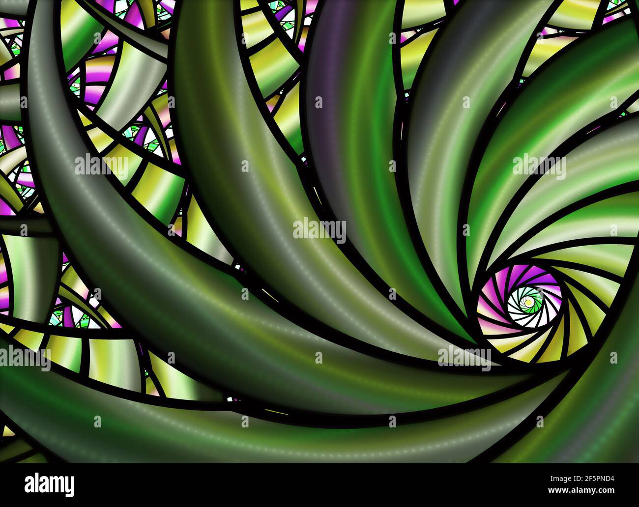 Abstrakter fraktaler texturierter Hintergrund eine computergenerierte Illustration, Textur Stockfoto