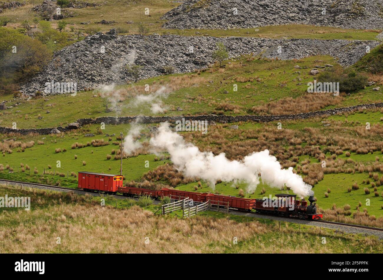 „Fidschi“ bei Ffridd ISAF. Stockfoto