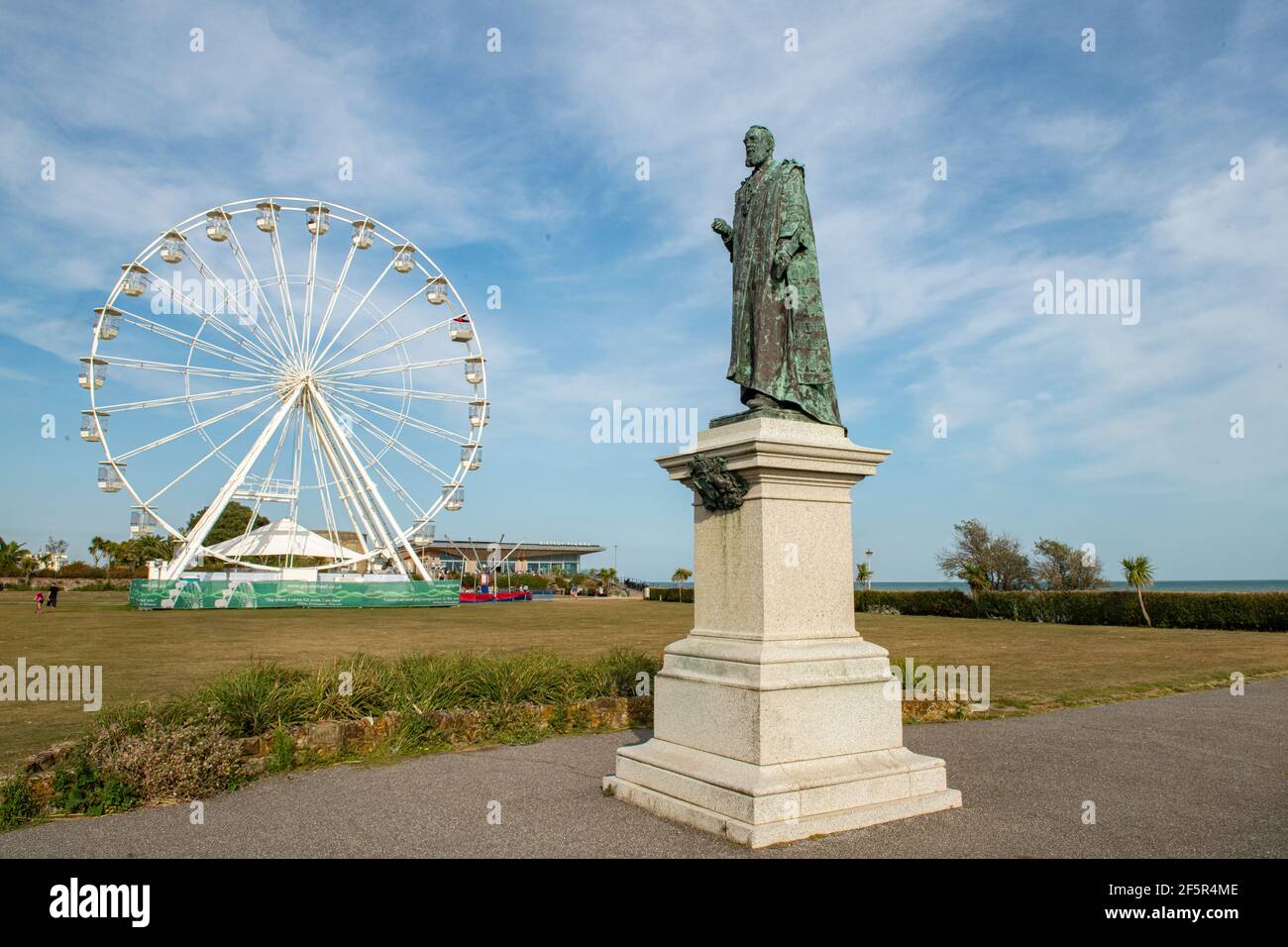 Das Riesenrad an der Promenade in Eastbourne Stockfoto