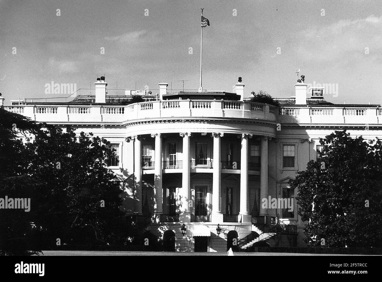 Das Weiße Haus in Washington DC USA Dbase Stockfoto