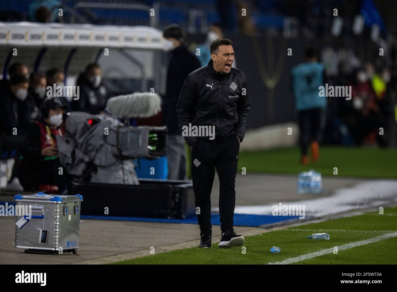 Deutschland - Insel Duisburg, 25,03.2021, Fussball, Saison 2020/21 Foto: Moritz Müller Copyright (nur für journalistische Zwecke) by : Moritz Müll Stockfoto