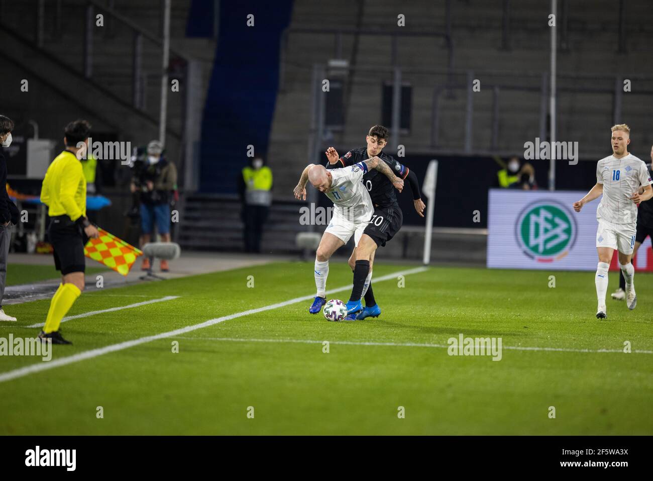 Deutschland - Insel Duisburg, 25,03.2021, Fussball, Saison 2020/21 Foto: Moritz Müller Copyright (nur für journalistische Zwecke) by : Moritz Müll Stockfoto